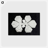 アートポストカード-Wilson Bentley's Snowflake 349 - ウィルソン ベントレー Postcard.