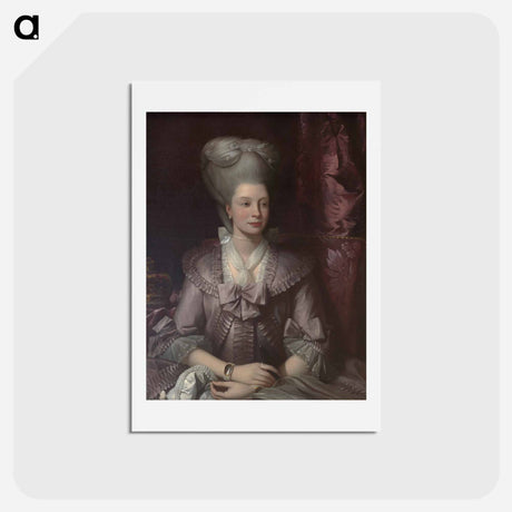 アートポストカード-Queen Charlotte
 - イェール大学アートギャラリー Postcard.