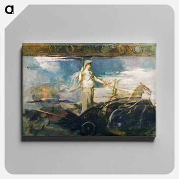 Minerva in a Chariot - アボット ハンダーソン セイヤー Canvas.