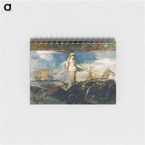 アートメモ帳-Minerva in a Chariot - アボット ハンダーソン セイヤー Memo.