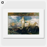 Minerva in a Chariot - アボット ハンダーソン セイヤー Poster.