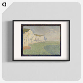 アートポスター-The cliffs of dover; the cliffs at south foreland - アルフレッド ウィリアム フィンチ Poster.