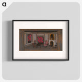 Alice's Living Room: False Proscenium - Alice in Wonderland Poster.