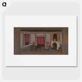 Alice's Living Room: False Proscenium - Alice in Wonderland Poster.