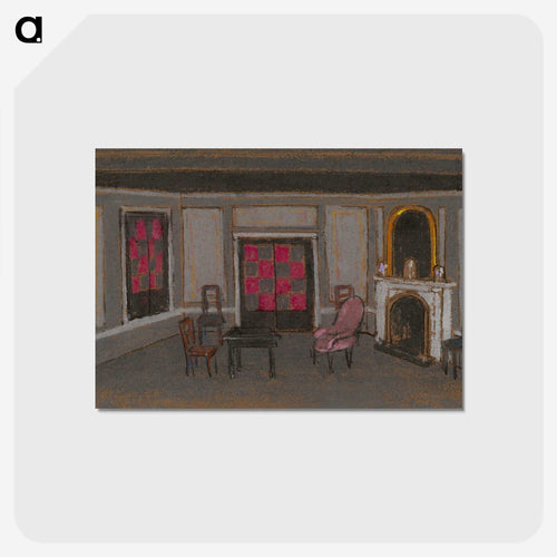 Alice's Living Room: False Proscenium - 不思議の国のアリス Postcard.