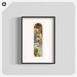 アートポスター-Stained glass box for the Fouquet jewelry store - アルフォンス ミュシャ Poster.