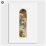 アートポスター-Stained glass box for the Fouquet jewelry store - アルフォンス ミュシャ Poster.