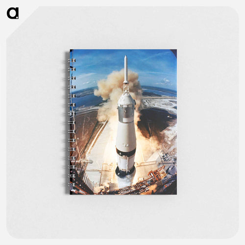 Liftoff of the Apollo 11 lunar landing mission - Apollo Moon Landing Memo.