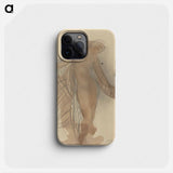 Figure Facing Forward - Auguste Rodin Phone Case.