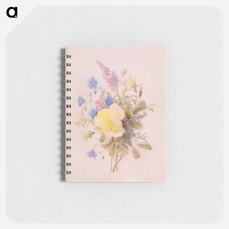 アートメモ帳-Flowers with Yellow Rose
 - バーンズ・コレクション Memo.
