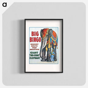 アートポスター-Big Bingo
 - ボストン公共図書館 Poster.