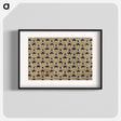 アートポスター-Triangular Pattern Composition
 - 大英図書館 Poster.