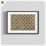 アートポスター-Triangular Pattern Composition
 - 大英図書館 Poster.