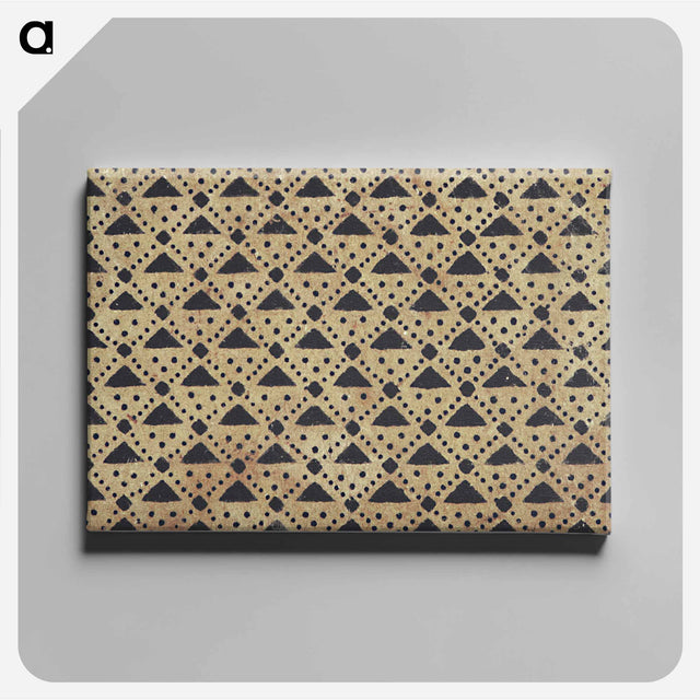アートパネル-Triangular Pattern Composition
 - 大英図書館 Canvas.