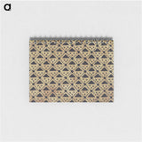 アートメモ帳-Triangular Pattern Composition
 - 大英図書館 Memo.
