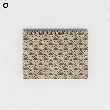 アートメモ帳-Triangular Pattern Composition
 - 大英図書館 Memo.
