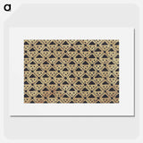 アートポスター-Triangular Pattern Composition
 - 大英図書館 Poster.