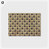 アートポストカード-Triangular Pattern Composition
 - 大英図書館 Postcard.