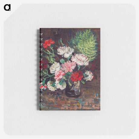 アートメモ帳-Vase with Carnations
 - デトロイト美術館 Memo.