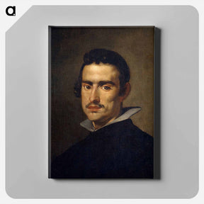アートパネル-Portrait of a Young Man - ディエゴ ベラスケス Canvas.