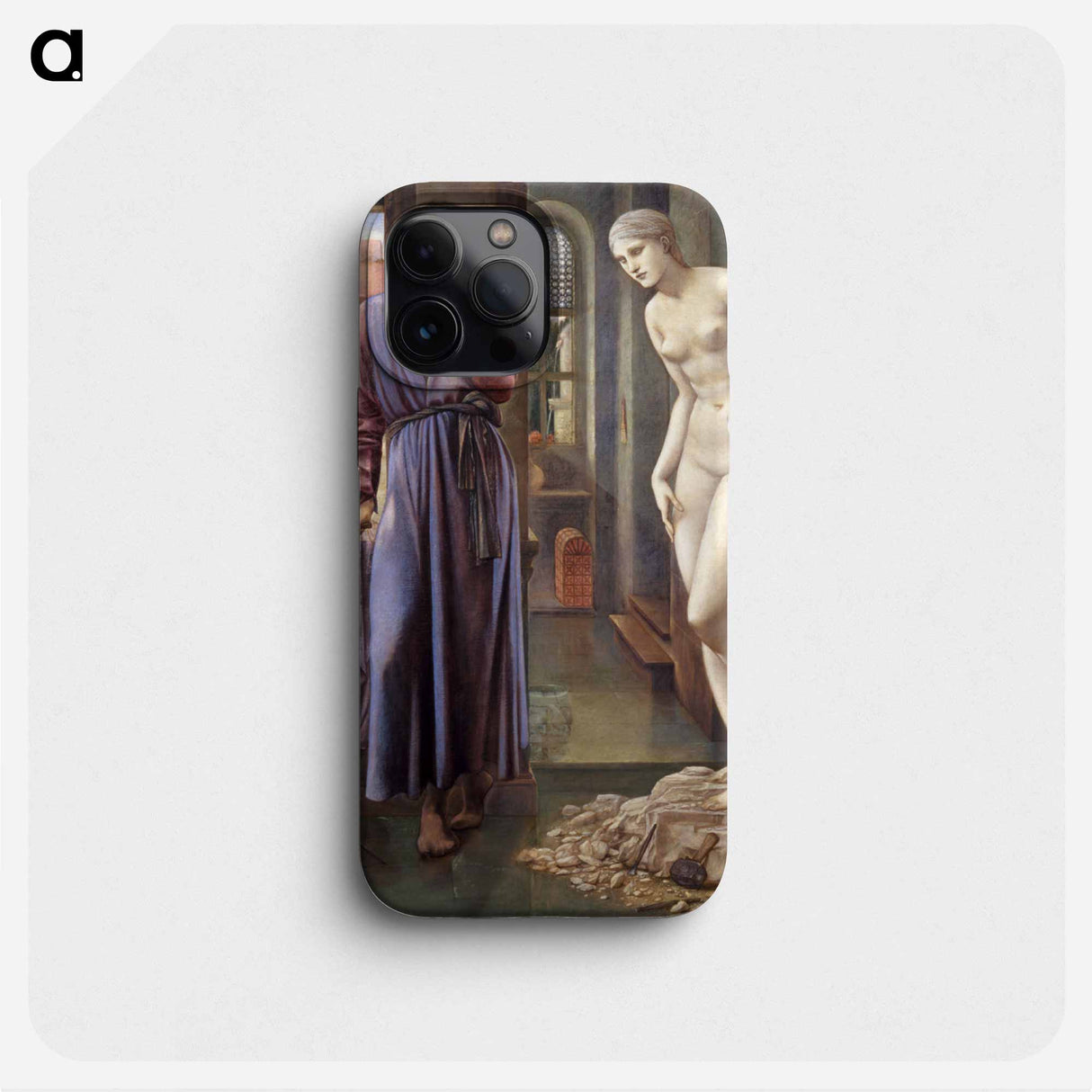 Pygmalion and the Image - The Hand Refrains - エドワード バーン ジョーンズ Phone Case.