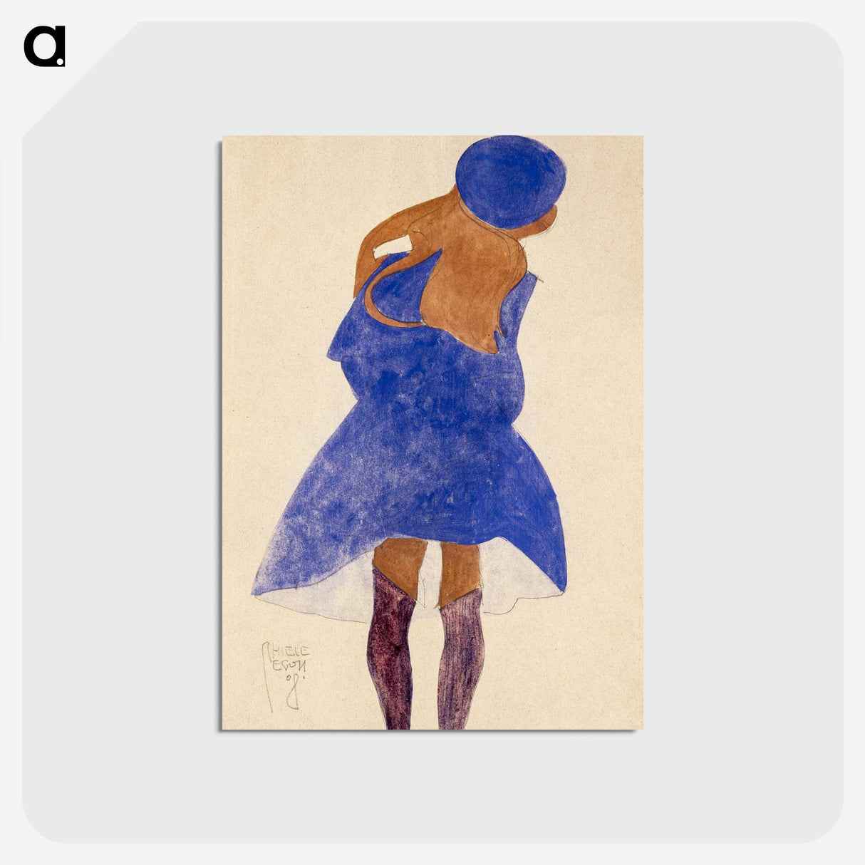 1-23_Egon-Schiele_postcard