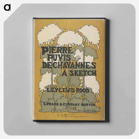 アートパネル-Flower Illustration - エセル リード Canvas.