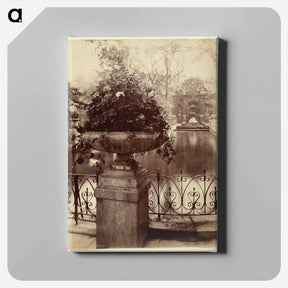 アートパネル-Luxembourg Gardens
 - ウジェーヌ アジェ Canvas.