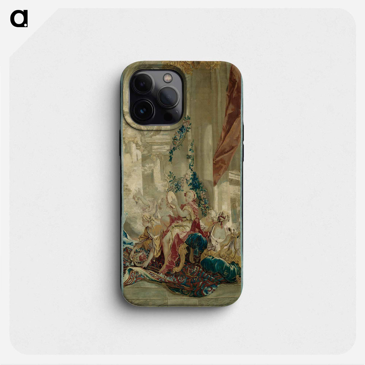 Psyche's Entrance into Cupid's Palace from the Story of Psyche - Francois Boucher Phone Case.