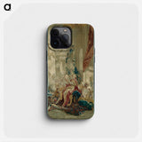 Psyche's Entrance into Cupid's Palace from the Story of Psyche - Francois Boucher Phone Case.