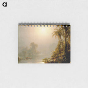 アートメモ帳-Morning in the Tropics - フレデリック エドウィン チャーチ Memo.