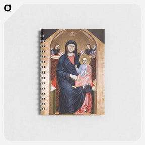 アートメモ帳-Madonna and Child - ジョット ディ ボンドーネ Memo.
