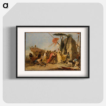 The Meeting of Antony and Cleopatra
 - ジョバンニ バティスタ ティエポロ Poster.