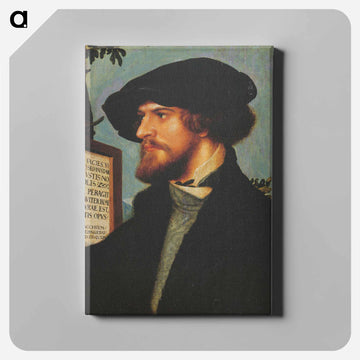 Portrait of Bonifacius Amerbach - ハンス ホルバイン Canvas.