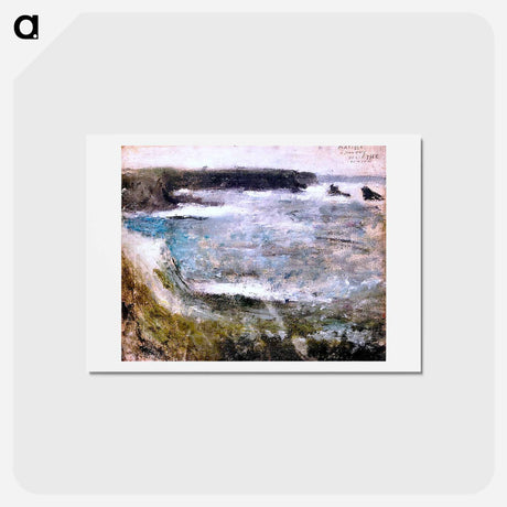 アートポストカード-Belle Isle Tempête - アンリ マティス Postcard.