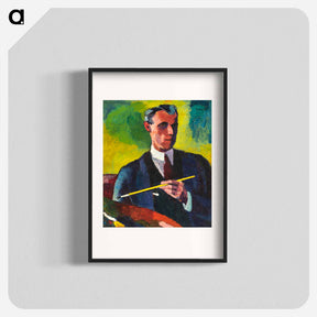 アートポスター-Self-Portrait - ヘンリー ライマン サイエン Poster.