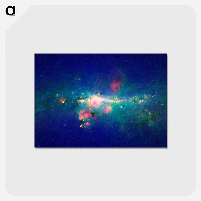 アートポストカード-Peony Nebula Star
 - ハッブル画像 Postcard.