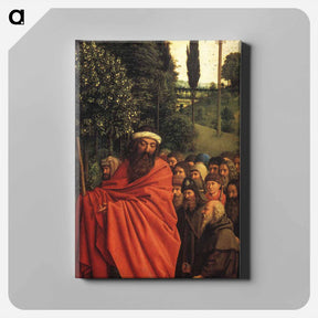 アートパネル-The Ghent Altar (detail) - ヤン ファン エイク Canvas.