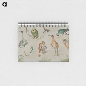 アートメモ帳-Study of Birds and Monkeys
 - ヤン ファン ケッセル Memo.