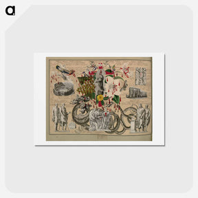 アートポストカード-Victorian Blood Book
 - ジョン ビングリー ガーランド Postcard.