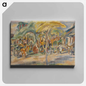 アートパネル-Southern Landscape
 - ジュール パスキン Canvas.