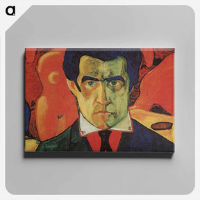 アートパネル-Self-Portrait - カジミール マレーヴィチ Canvas.