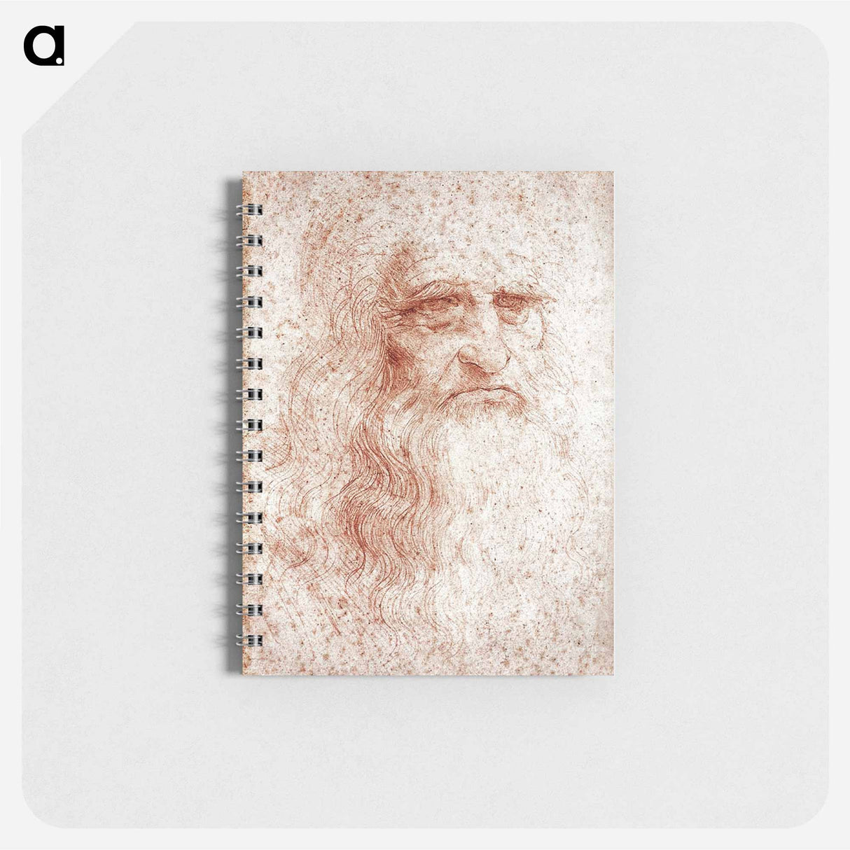 Leonardo da Vinci's Self-portrait - レオナルド ダ ヴィンチ Memo.