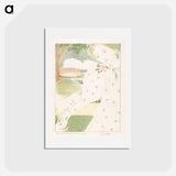 アートポストカード-And It is the Caress of Their Hands - モーリス ドニ Postcard.