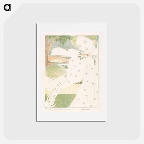 アートポストカード-And It is the Caress of Their Hands - モーリス ドニ Postcard.