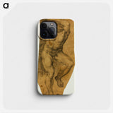 Ascending Male Nude - ミケランジェロ ブオナローティ Phone Case.