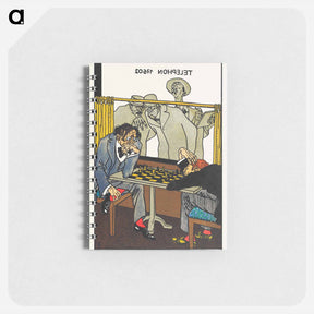 アートメモ帳-Viennese Café: The Chess Players - モリツ ユング Memo.