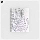 アートメモ帳-Chiromantic Hand
 - 国立医学図書館 Memo.