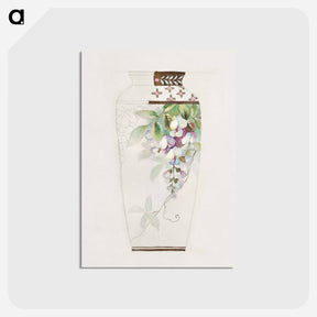 アートポストカード-Design for a Vase
 - ノリタケ工場 Postcard.