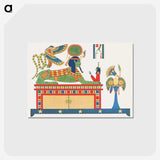 1-23_Pantheon-Egyptien_postcard